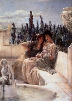 Sir Lawrence Alma-Tadema : Whispering Noon